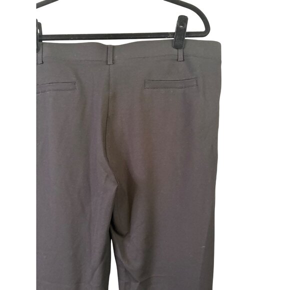Betabrand Women's Black Pull on  Bootcut Stretchy Dress Pants Size XXL - Picture 8 of 10